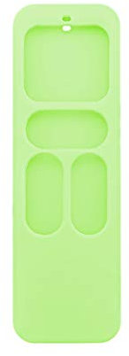 Ixkbiced Housse de Protection en Silicone pour -Apple TV -4th Generation 4K Siri Remote