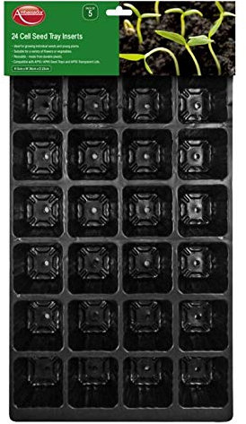Pack Of 5 24 Cell Seed Tray
