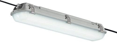 Arcchio LED Wannen-Anbauleuchten Rao (Modern) in Weiß (1 flammig,) - Deckenleuchte Deckenlampe Badezimmerleuchte