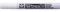 SAKURA Pen-Touch Medium Fluorescent Yellow Marker - Writes on Multiple Surfaces - Ideal for Industrial Use - 2 mm Line Width - Aluminium Barrel