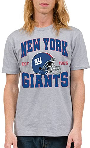 Junk Food Clothing x NFL - New York Giants - Teamhelm Erwachsene Unisex Fan T-Shirt
