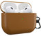 MyGadget Estuche para Apple Airpods Pro 2ª Generación 2022 - Funda de Cuero Sintético para Auricolares - Case Anti arañazos - Carcasa Robusta - Marrón Oscuro