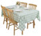 Gingham-Tischdecke, Polyester, 140 x 200 cm, rechteckig, kariert, knitterfrei, für Zuhause und Party, festliche Dekorationen, Stoffkarierte Tischdecken (Hellgrün)