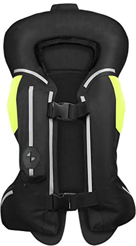 BDXZJ Racing Airbag Weste, Motorrad Airbag Weste, Radfahren Warnweste Airbag Weste, Radfahren Warnweste Airbag Weste für Motorräder, Fahrräder, Reiten, Skifahren A,M