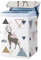 Odot Housse de Protection pour Machine à Laver, Chargement par Le Haut Couvre-Machine Protecteur Anti-Poussière Couverture pour Machine Sèche-Linge et Lave-Linge (Triangle,L (6.8-8kg))