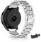 AireWiki Armband Kompatibel mit Samsung Galaxy Watch Gear Sport/Gear S2 Classic Armband Edelstahl Für Herren Damen Elegant Metall Uhrenarmband (Silber)
