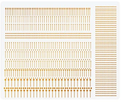 1440 Pads Strips Reparaturpunkte für elektronische Platinen PCB SMD