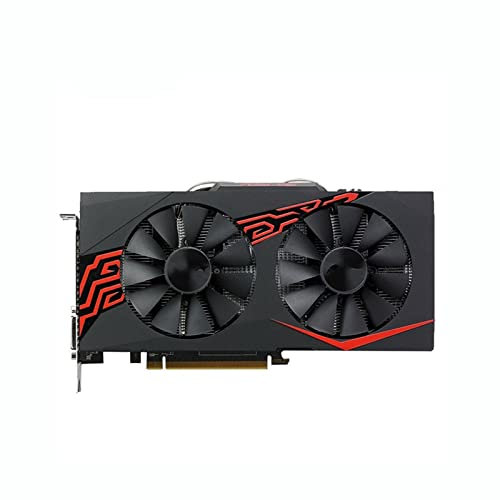 Taygate Carte Graphique de Jeu Fit for ASUS GTX 1060 5 Go Carte Graphique GPU GTX1060 5G Cartes Vidéo Jeu D'ordinateur Pubg Bureau De Bureau Pc Carte 960 570 VGA DVI Carte Vidéo