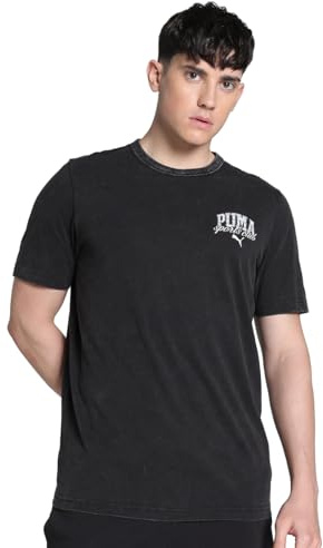 Puma Unisex Puma Class Washed Tee T-Shirts (1er Pack)