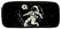 chaqlin Federmäppchen mit großer Kapazität für High School Office College Student Pencil Box Case, Schwarzer Astronaut, Münzfach