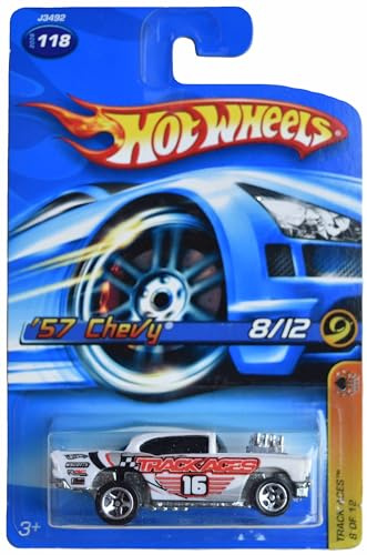 Matchbox Hot Wheels '57 Chevy, Track Aces 8/12 [Weiß] 118