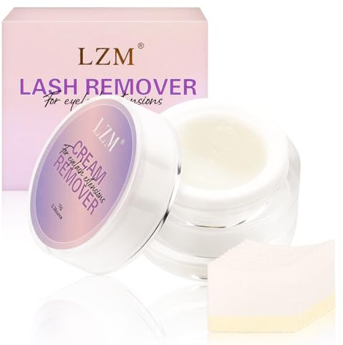 LZM Eyelash Remover For Extensions Eyelash Extension Remover 10g Fast Dissolve Lash Extension Remover Eyelash Glue Remover Lash Remover Eyelash Extension Low Irritation Eye Lash Remover