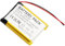 CHUNCAIL Lithium Polymer Battery 3.7V 3200mAh 124050 Rechargeable with JST Connector Used for Various Small Devices Please Confirm Device Battery Size (1)