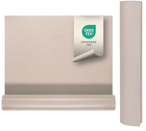 Lotuscrafts® Mudra Pro Yogamatte Rutschfest, 180 x 65 x 0,5 cm, Schadstofffrei, Made In Germany (Light Taupe)