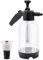 Hioph 2L Snow Foam Pump Sprayer With 2 Nozzles, Hand-Pressurised Car Wash Foam Sprayer, Car Foam Sprayer Hand Pump For Car Cleaning & Water The Flowers