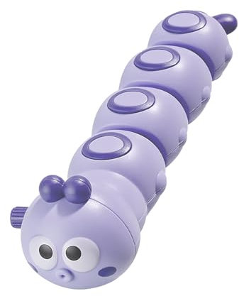 Raupen Zum Aufziehen, Krabbelspielzeug mit Uhrwerk für Babys, Spielzeug Zum Aufziehen, Sensorischer Wurm, Wackelschnecke, Raupen mit Uhrwerk, Tierraupen, Ästhetik,