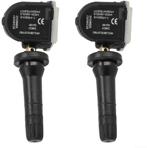Reifendruckkontrollsensor für Opel TPMS Ersatz-Reifendruckkontrollsensor verhindert Reifenlecks, kompatibel mit Adam Ampera Astra 2012 2017 (2 Stück)