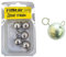 PRO FILSTAR Jigköpfe für Kunstköder 5 x 24g - Cheburashka Blei - Gewichte Set - Gummifisch Jigkopf - Jig Köpfe - Jig Head Set - Drop Shot - Jighead - Jig Rig Sport Set - Angelzubehör - Angeln Zubehör
