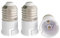 3 Pcs E27 to B22 Adapter, Lamp Socket Adapter Socket Converter, Screw to Bayonet Bulb Socket Adaptor Convertor, E27 to Bayonet Adapte, Ligh Bulb Socket Adapter Screw to Bayonet,Lamp Light Bulbs Holder