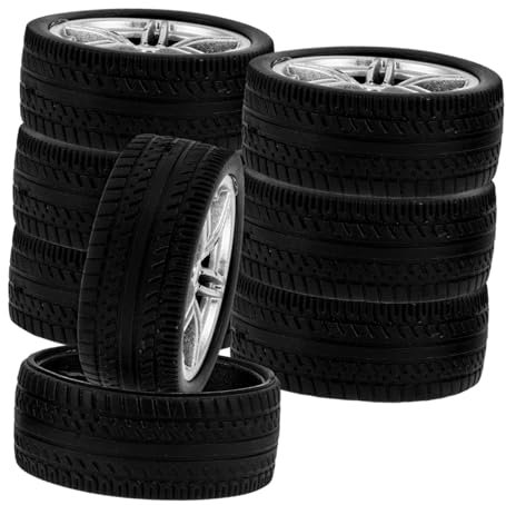 DIKACA Spielzeug 8 Spielzeugräder Für Spielzeugautos Ersatzräder Für DIY Autoräder Für Kinder Perfekt Zum Basteln Und Spielen Mit Spielzeugfahrzeugen Auto Spielzeug