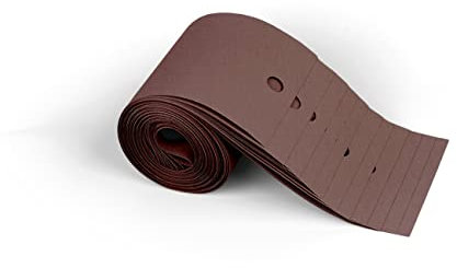 ERSATZLAMELLEN 9 Farben 250 cm LANG INDIVIDUELL KÜRZBAR AUSTAUSCHLAMELLEN LAMELLENVORHANG (Braun, 10er Set)