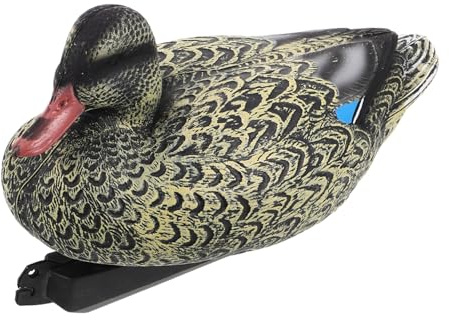 PAMINGONO Kunststoff Enten PE aus Dekoration Realistische Schwimmende | Pool, Teich und See, Leichte Outdoor Ausführung, Naturgetreue Optik für Jagd