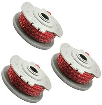 DEMULAX Fadenspule for Gardena 5306-20, 1,65 mm Autofeed-Spule und Fadenersatzspulen, for Gardena Tur-bo Rasentrimmer SmallCut 300, Gardena Turbo Trimmer Art 8844 Art 8845 (5) Mähspulenersatz(BLACK 3)