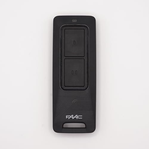 XT2 433/868 FDS BD – Tor-Fernbedienung 2 Kanäle bidirektional – Ref. 787019 – Neue Generation – Bi-Frequenz 433 + 868 MHz – abwärtskompatibel SLH + 1 Schlüsselanhänger Domobi (schwarz, 1 Stück)