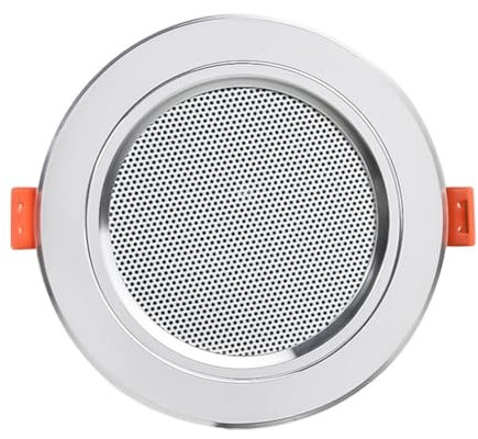 yasoe 3 Inch 10W Moisture-Proof Aluminum Ceiling Speaker for Bathroom Music System, Quality Sound