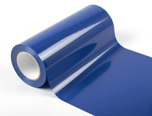 Tradewise Window Protection Film – Self-Adhesive Glass Cover (100m x 1 Roll) | 500mm Wide | UV Resistant | Easy Application | Residue-Free Shield for Windows, Glass & Mirrors (Blue)