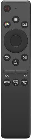 Universal Remote Controls for All Samsung TV LED QLED UHD SUHD HDR LCD Frame Curved Solar HDTV 4K 8K 3D Smart TVs, with Buttons for NeIflix, Rakuten TV (1)