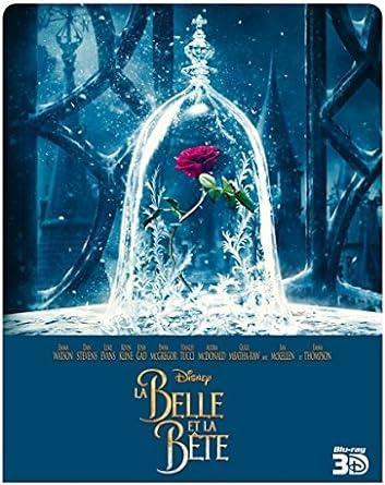 Disney La Belle et la Bête 2017 SteelBook Blu-ray 3D 2D Version Française (Import Suisse)