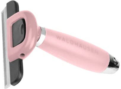WALDHAUSEN Fellwechselkamm mit Gelgriff, L, rosa