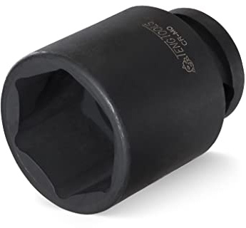 Impact Socket Hexagon 6 Point 1/2in Drive 19mm
