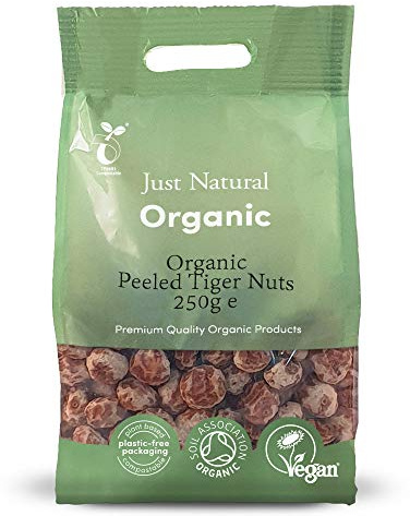 Just Natural Organic Tiger Nuts Raw - Peeled 250g
