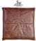 Centaur - Hochwertiges Leder Sitzkissen - Nussbraun 40x40 cm - Ideal für Stuhl oder Sitzbank - Abwaschbare Echtleder Stuhlkissen - Pflegeleichte Sitzauflage
