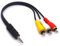 Tomost 3.5mm to RCA Cable, 4 Pole 3.5mm TRRS Male to 3 RCA Male Plug Stereo Cord Camcorder Audio Video A/V AUX Lead Cable for Smartphones,MP3/MP4, Tablets,Speakers,Home Theater 25cm