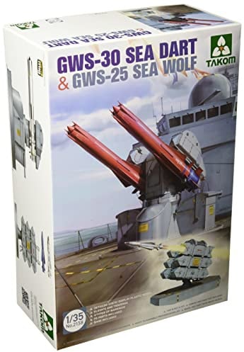Takom 2138 Lance Missile Gws-30 Sea Dart & Gws-25 Sea Wolf - 1:35