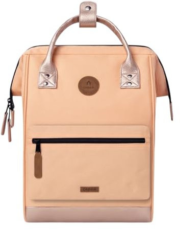 CABAIA - Sac à Dos Adventurer San Jose - Medium 18L - Déperlant - Compartiment Ordinateur Portable 13-2 Poches - Certifié Vegan - Sac Voyage, Affaires, École pour Homme et Femme - Orange
