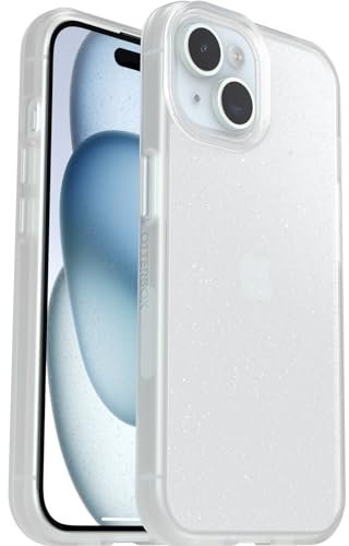 OtterBox Sleek Series Case for iPhone 15, Shockproof, Drop proof, Ultra-Slim, Protective Thin Case, Tested to Military Standard, Stardust, No Retail Packaging