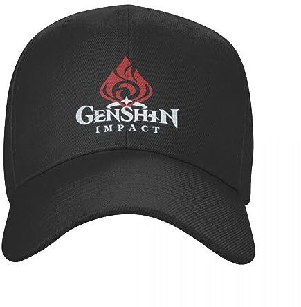 OAKITA Basecap Punk Pyro Großes Emblem Videospiel Baseballkappe für Frauen Männer Verstellbarer Anime Manga Trucker Hut Sport