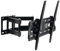 Soporte de Pared para TV Televisor Giratorio inclinable Pantalla Plana y Curvos de 32 - 80 Pulgadas, Universal Montaje con Doble Brazo 50kg, MAX VESA 400x600mm