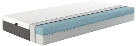 ARBD Comfort Matratzen - verschiedene Modelle und Härtegrade - made in Germany (TOP XL - grey - H4 Kern + H5 Topper, 90 x 200 cm)