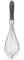 U-Taste Kitchen Whisk: 18/10 Stainless Steel Balloon Whisk 30 cm Large Egg Beater with 12 High Flex Wires and Non-Slip Silicone Handle for Whipping Blending Mixing Batter Creams Sauces (Black)