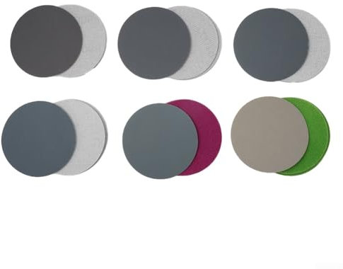 30 dischi abrasivi da 75 mm, dischi abrasivi di grado professionale, 800 1000 1200 1500 2000 3000 dischi abrasivi rotondi a secco a umido, carta vetrata orbitale per lucidatura
