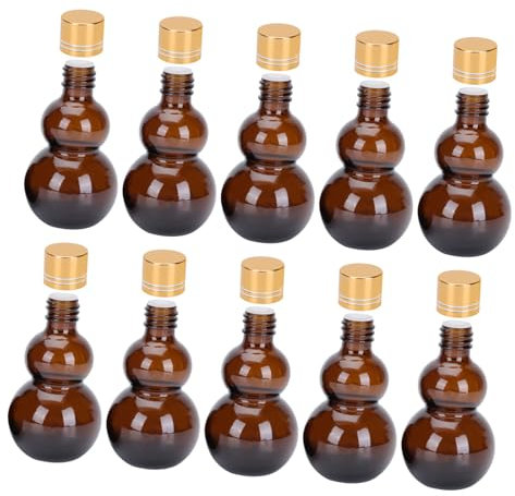 CRILSTYLEO 10pièces Bouteilles De Lotion Portable Pour Whisky Et Médicinaux Flacons Design Gourde Et Étanchéité