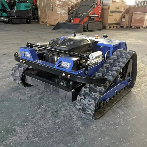 Mini cortacésped automático personalizado con control remoto de gasolina, robot cortacésped