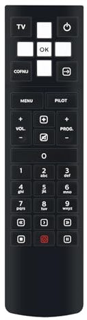 VINABTY Ersatz Fernbedienung Kompatibel mit NC+ Pilot CYFRA Plus DSI 83 SAGEMCOM PREMIUMBOX DSIW74