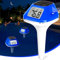 LanBlu Termómetro Piscina Flotante, Termómetros Piscinas Digital, Termómetro de Piscina Solar con Luz de Fondo para Facilitar la Lectura por la Noche, Termómetros Digital para Piscinas Estanque Spa