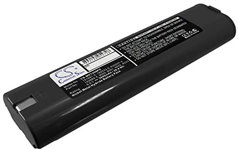 TollCor 3000mAh/9.6V Battery Replacement for Makita DA390DW, DA391D, DA391DRA, DA391DW, DA391DWB, DA391DWD, P/N: 632007-4, 9000, 9001, 9002, 9600, 9033, 9034